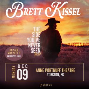 Brett Kissel in Yorkton!