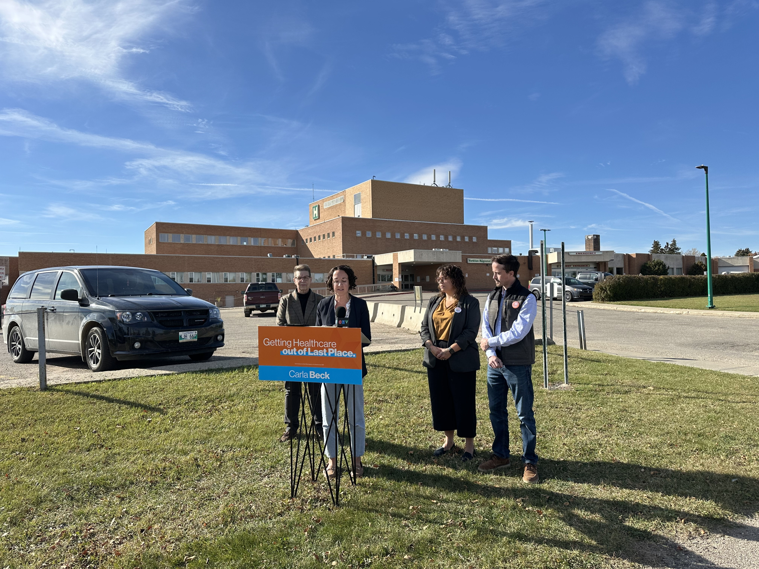 Sask NDP Holds Rally in Yorkton