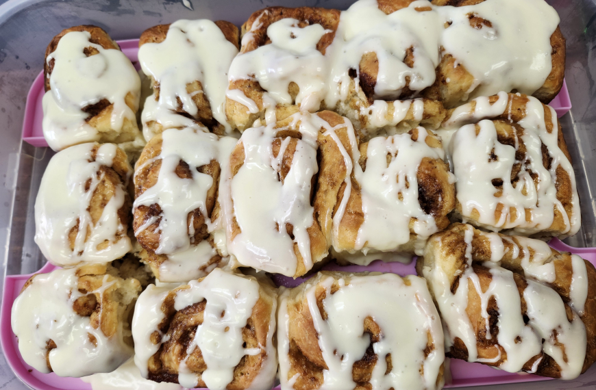 When Life Gives You Warning Lights, Bake Cinnamon Buns!