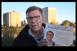 Scott Moe releases Sask Party platform, NDP says it means cuts