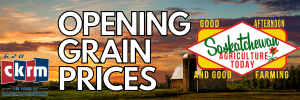 Opening Grain Prices Tuesday, July 4