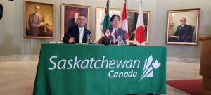 Saskatchewan and Japan sign agreement to deepen trade ties