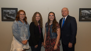 Four students receive Agriculture Student Scholarship