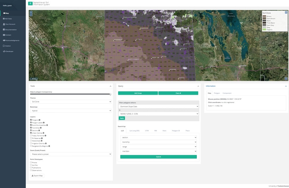 Angela Bedard-Hahn on soil map website, sksis.ca