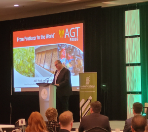 Pulling Double Duty, President and CEO of AGT Food & Ingredients was active at FFF Global Summit