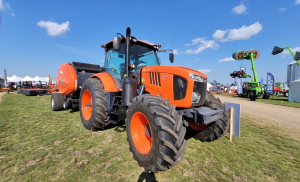 Getting behind the wheel of Kubota tractors at Ag in Motion