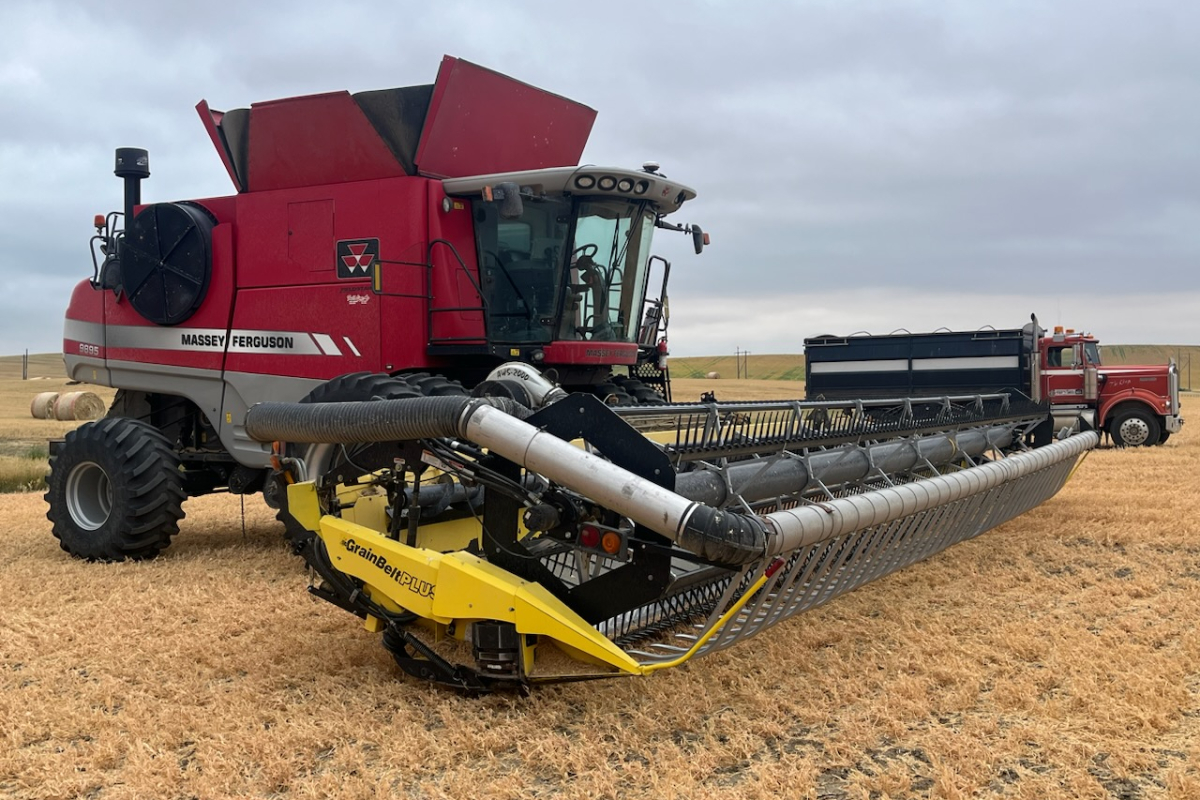 Limited precipitation helped farmers wrap up harvest