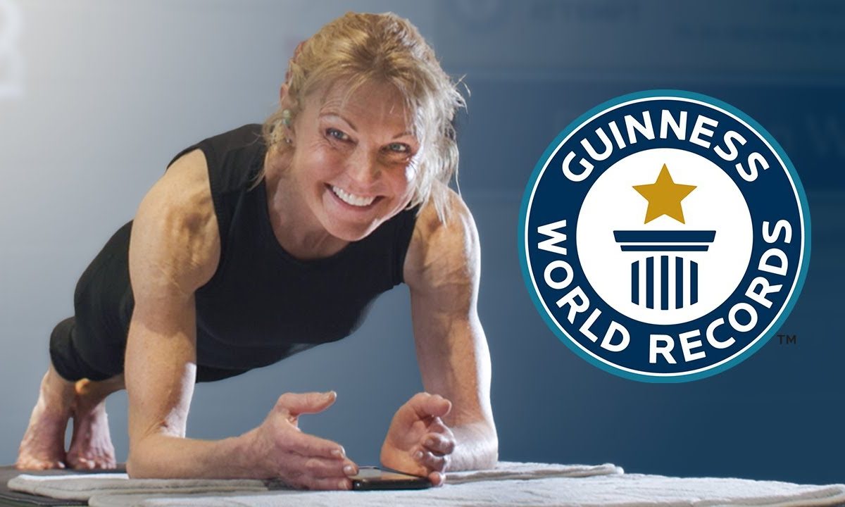 Planking Perfection: Grandma from Alberta Sets World Record!