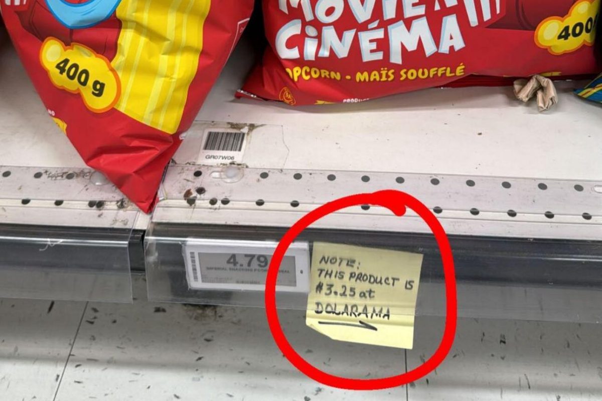 Warning Labels Popping Up Beside Price Tags In Grocery Stores