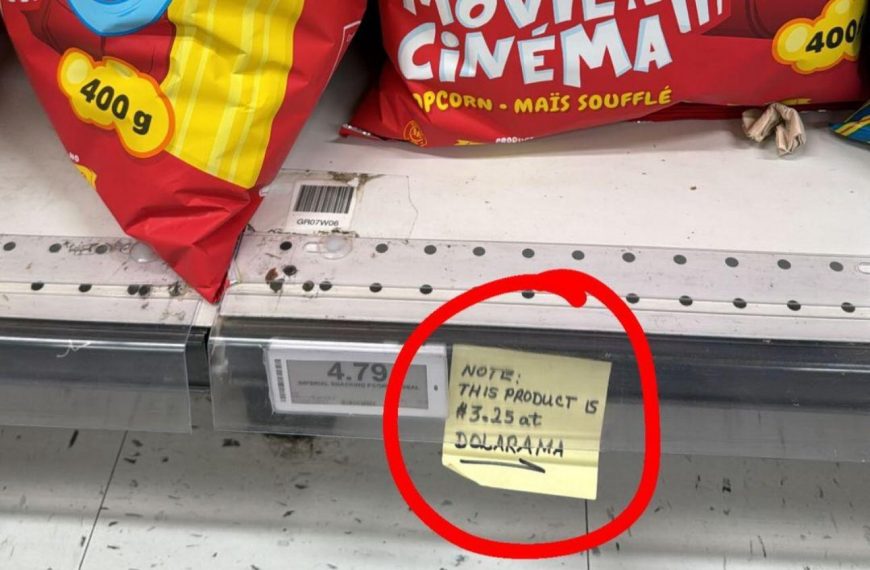 Warning Labels Popping Up Beside Price Tags In Grocery Stores