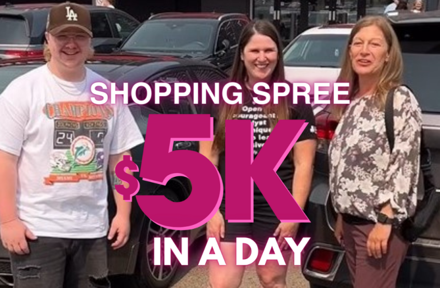 5k in a Day Shopping Spree