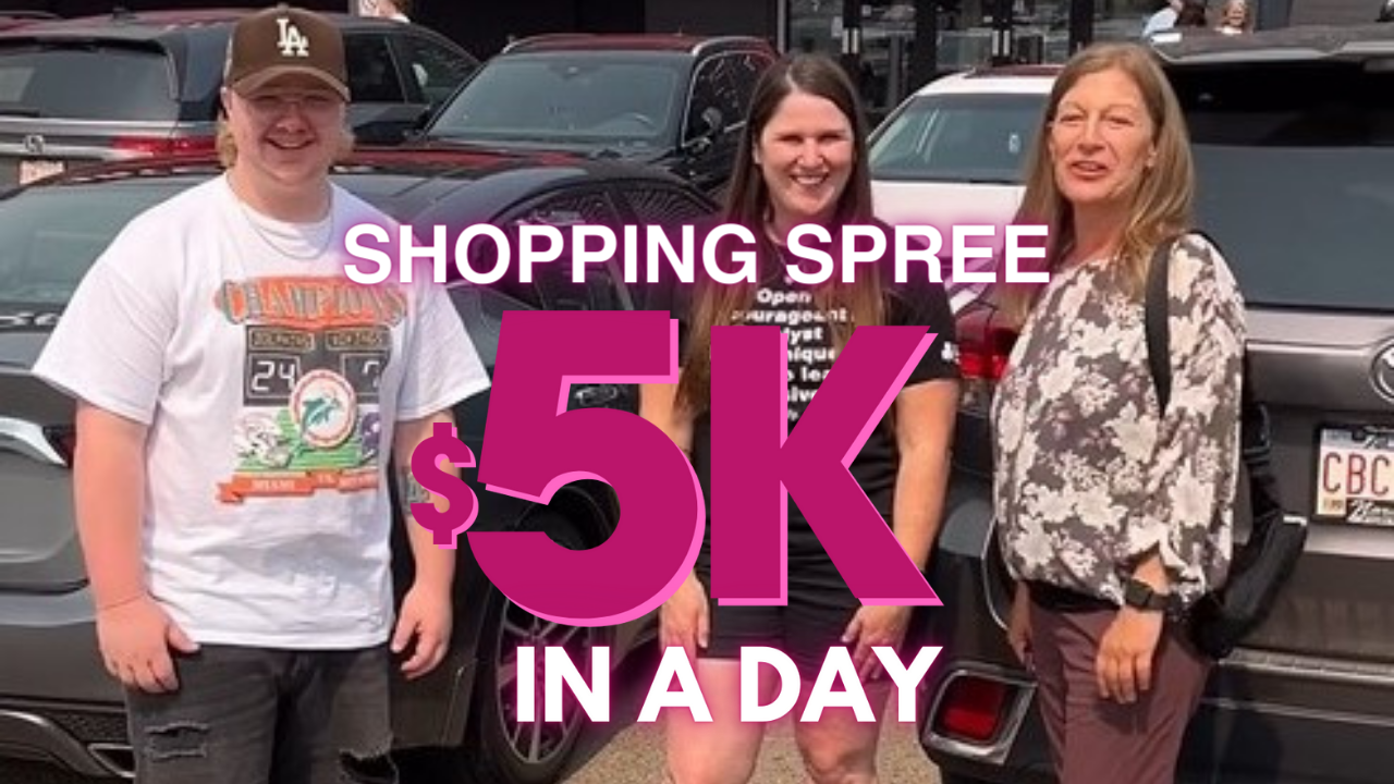 5k in a Day Shopping Spree