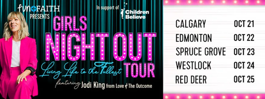 Girls Night Out with Fun & Faith comes to town this October!