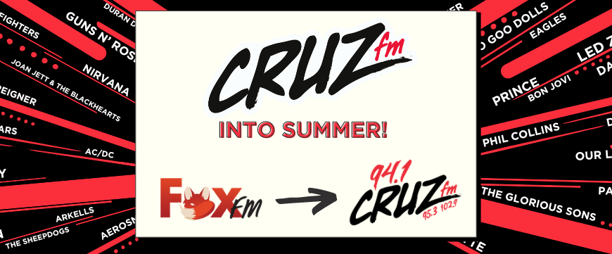 (“Ch-ch-changes…”) Welcome to 94.1 Cruz FM!!!