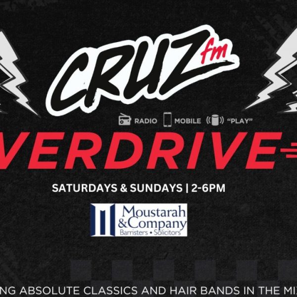 Join Cinnamon Jimmy Saturday and Sunday 2pm- 6pm for Cruz Overdrive