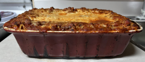 Lasagna – a nice warm hug for Reader’s tummy!