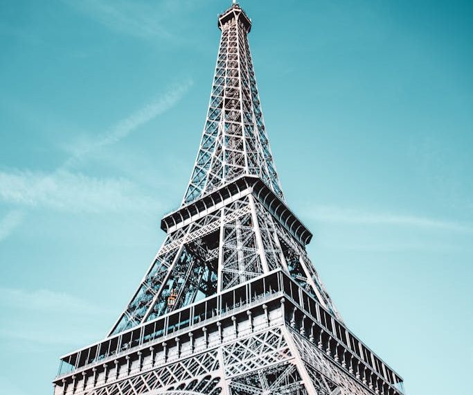 Low Angle Photo of Eiffel Tower