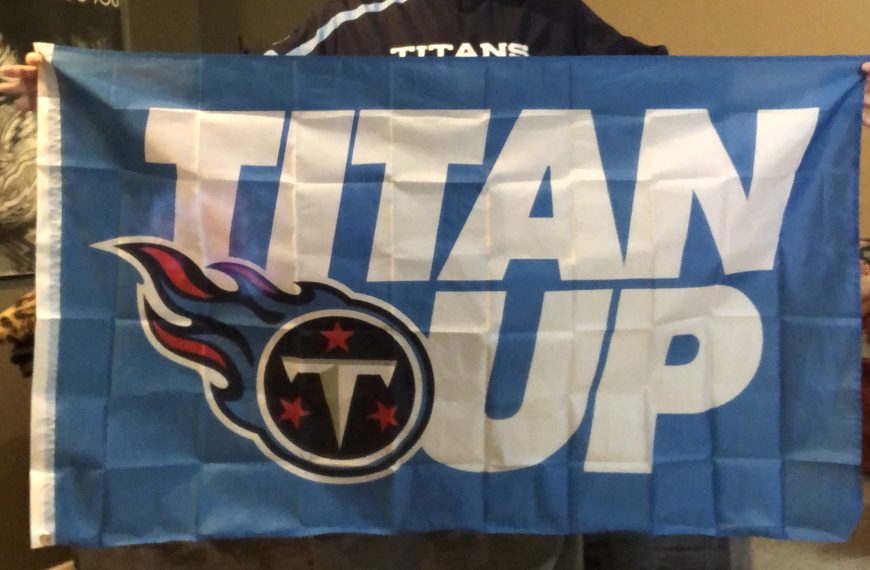 NFL season is back! Time for Reader to “Titan Up!”