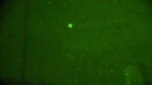 A CRUZ listener Troy got a video of what we think is a UFO.