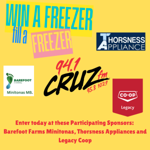Win a Freezer Fill a Freezer