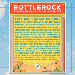 Bottlerock Music Festival Announces 2021 Lineup