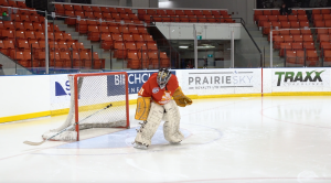 Justin is Punished by the Calgary Canucks