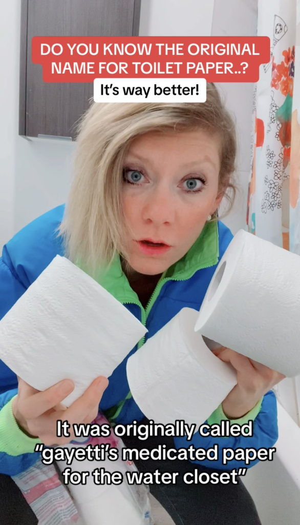 Toilet Paper’s ORIGINAL Name was WAY Better: Seanna learns the history of TP