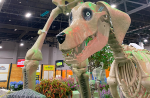 Home Depot Unveils New 12 Foot Skeleton with Dog Companion