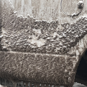 Slush is Freezing to Vehicles and Flaring Up My Trypophobia