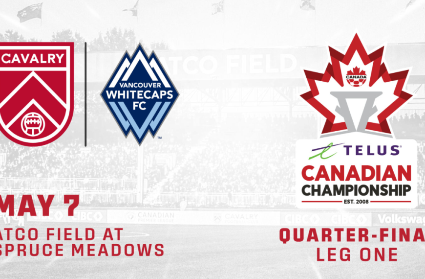 Vancouver Whitecaps Playing In YYC with Cavalry FC Match