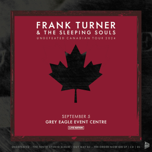 Frank Turner – Thursday, September 5, 2024