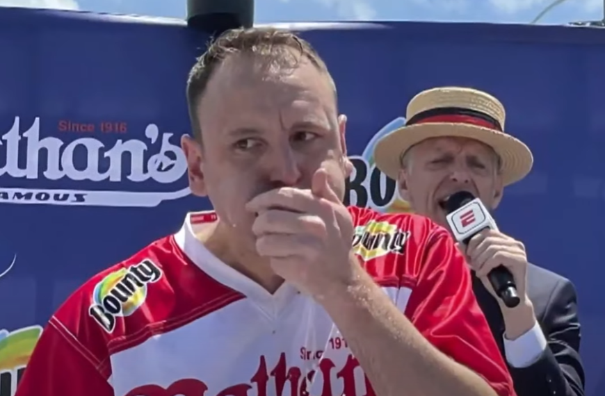 SHOCKING: Joey Chestnut Banned from 4th of July Hot Dog Eating Contest