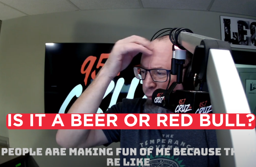 #TheLOCKERROOM | Is it a beer or red bull