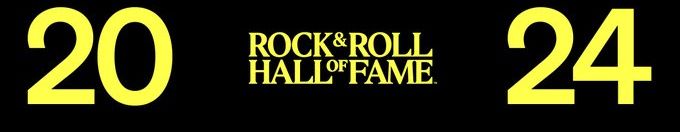 The Rock & Roll Hall of Fame Class of 2024!