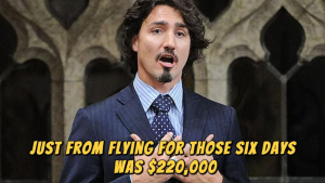 The Grant Report |Trudeau’s airplane food tab