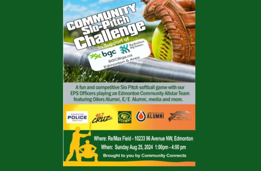 Community Slo-Pitch Challenge in Support of BGCBigs Edmonton & Area