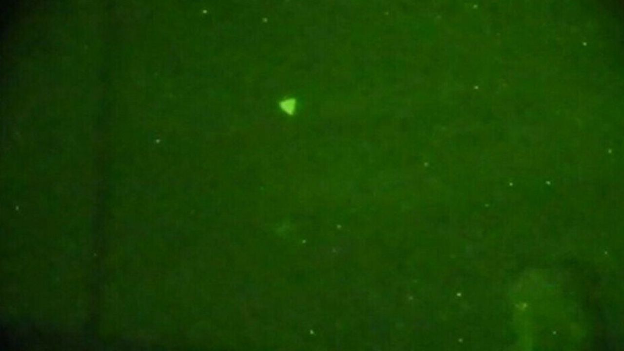 A CRUZ listener Troy got a video of what we think is a UFO.