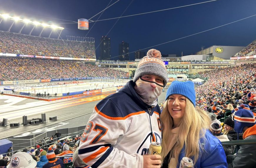 Ryder and Lisa’s Heritage Classic Experience!