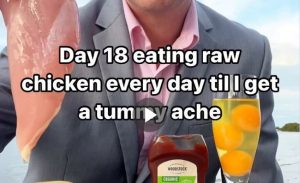 Why is This Man Eating Raw Chicken Every Day
