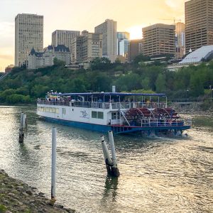 The Edmonton River Boat Has An Exciting New Business Plan!