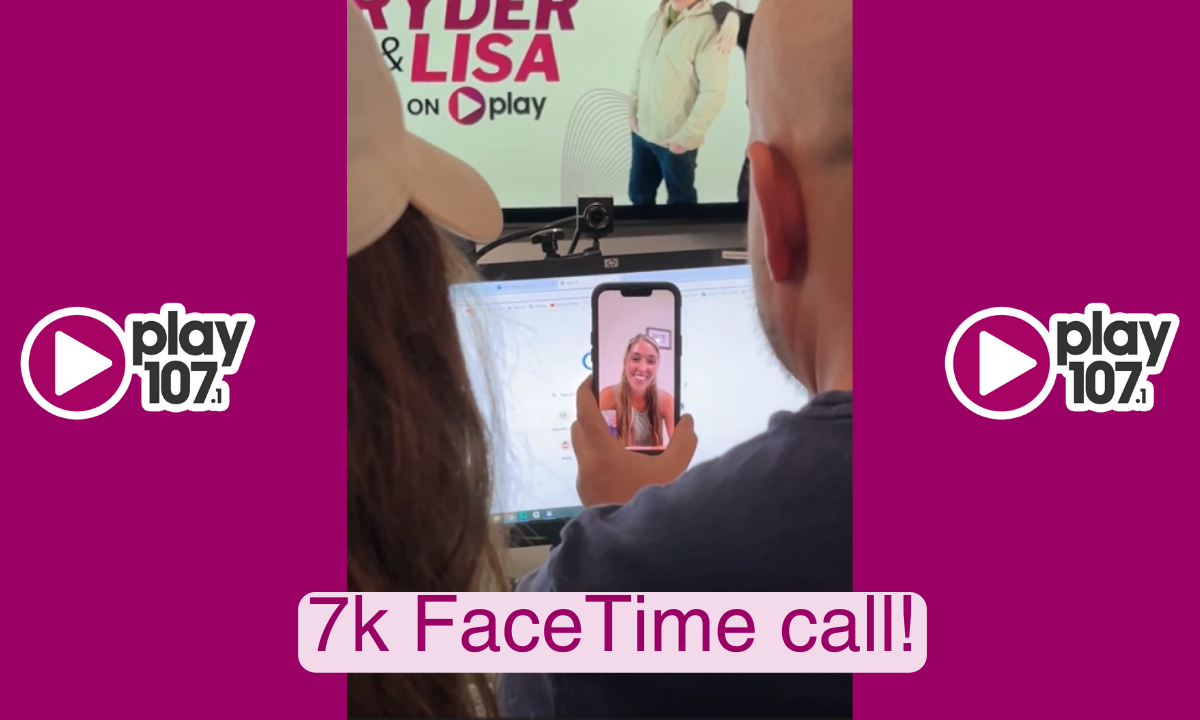 Ryder & Lisa FaceTime the 7K in a Day Winner!