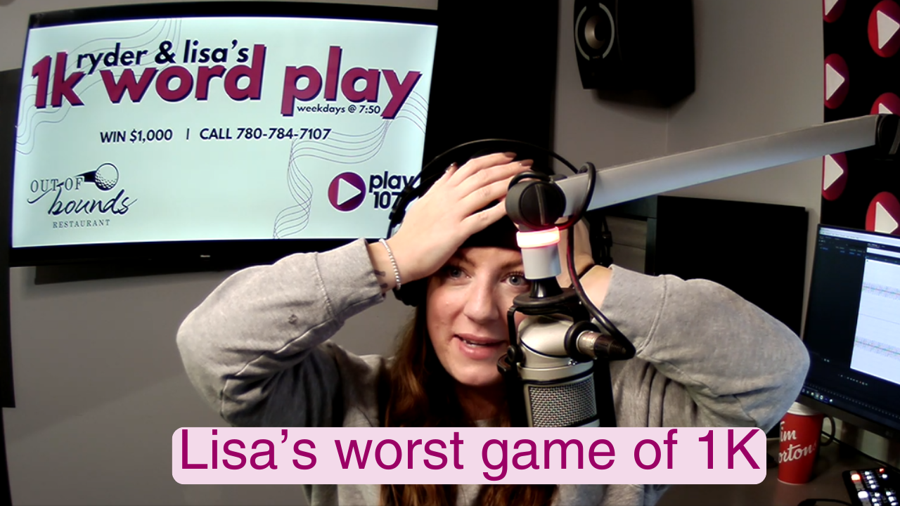 Did Lisa play the worst round of 1K word play in history?